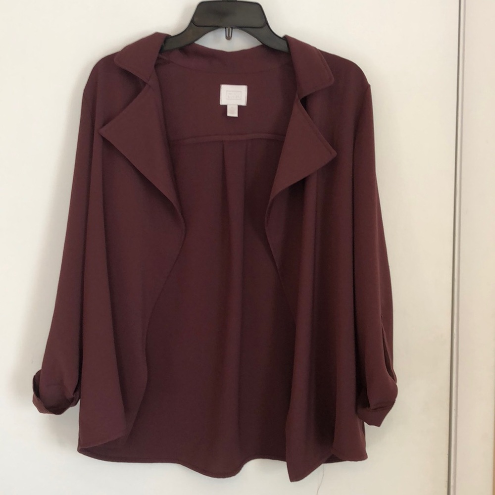 14th & Union XS notch lapel trapeze jacket